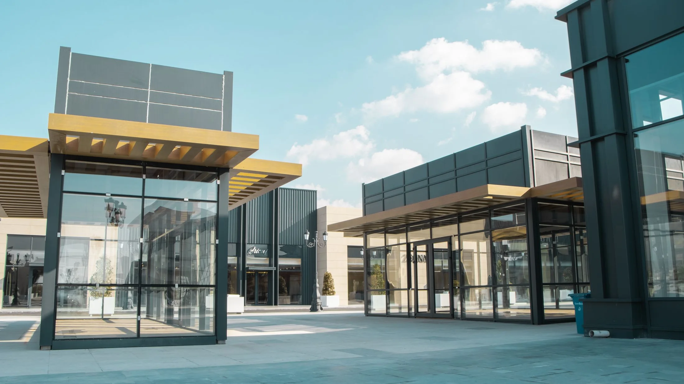 Efficient LED lighting across a large commercial recreation site